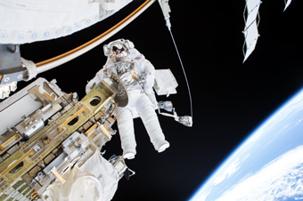 Tim Kopra's spacewalk