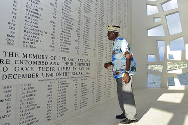 Pearl Harbor Memorial of USS Arizona
